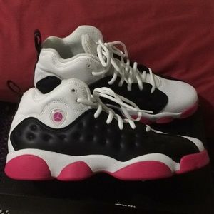JORDAN JUMPMAN TEAM White/Black/Pink